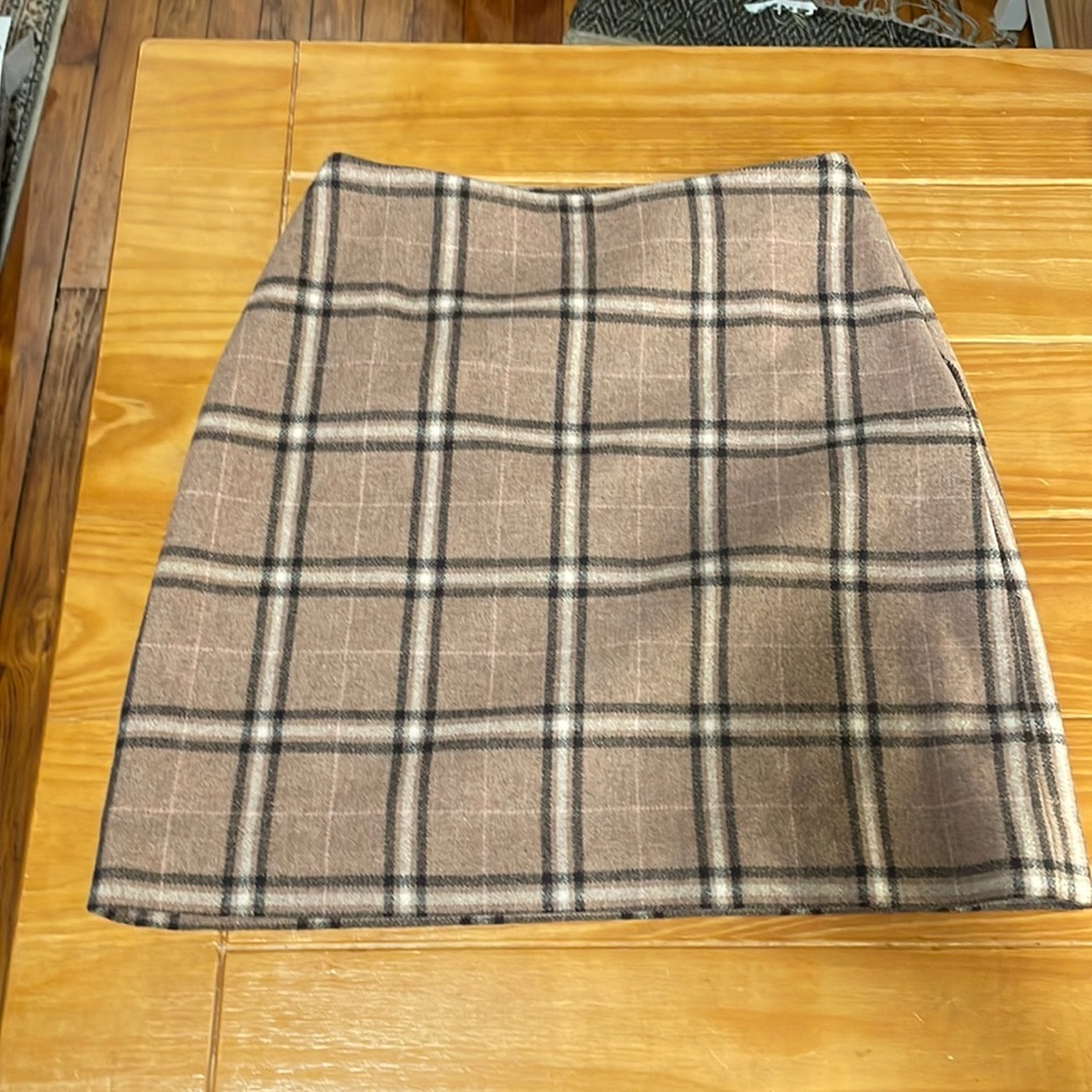burberry pattern ann taylor skirt size 6